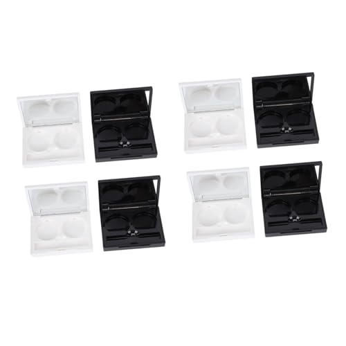 CANIGHT Lidschatten-etui Make-up-Organizer Kosmetikbehälter Leere Etui Mit Zwei Fächern Für Concealer Lippenstift von CANIGHT