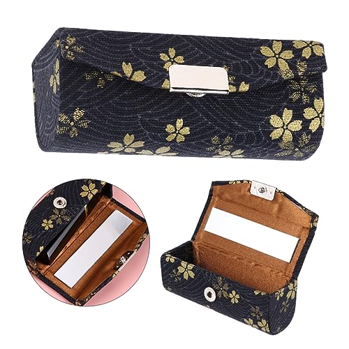 CANIGHT Lippenstift-aufbewahrungsbox Lipgloss-Organizer Kosmetik-verpackungshalter Make-up-aufbewahrungskoffer Für Damen Muster Elegant Und Pflegeleicht von CANIGHT