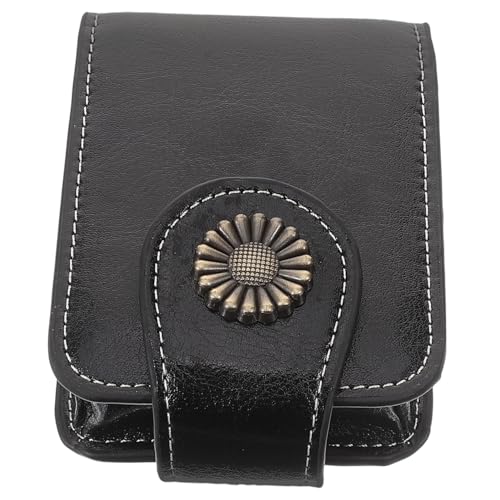 CANIGHT Tragbarer Lippenstifthalter Mit Spiegel Damen Kosmetiktasche Für Handtasche Makeup Pouch Für Reisen Wandern Und Partys Sicherer Verschluss Vielseitige Aufbewahrung Für von CANIGHT