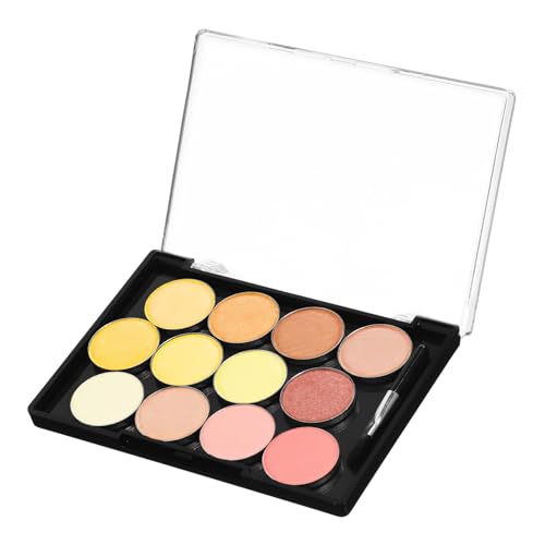 CANIGHT 12gitter Leere Magnetische Lidschatten-palette Für Fächer Mit Eisenpfannen Augenpinsel Tragbar Und Leicht Für Und Organisation von CANIGHT