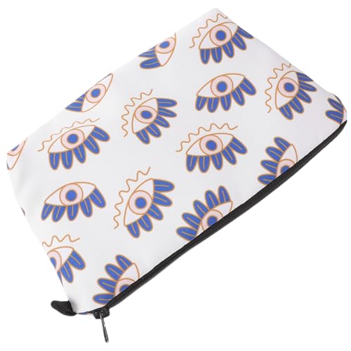 CANIGHT Evil Eye Kosmetiktasche Wasserdichter Make-up Organizer Für Damen Kleine Reißverschlusstasche Aus Strapazierfähigem Für Reisen Sport Und Alltagsgebrauch von CANIGHT