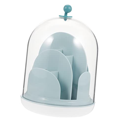 CANIGHT Kosmetik Organizer Rotierender Lippenstifthalter Transparente Aufbewahrung Für Make-up Pinsel Lippenstifte Und Schreibwaren Praktisch Für Schminktisch Und Bad von CANIGHT