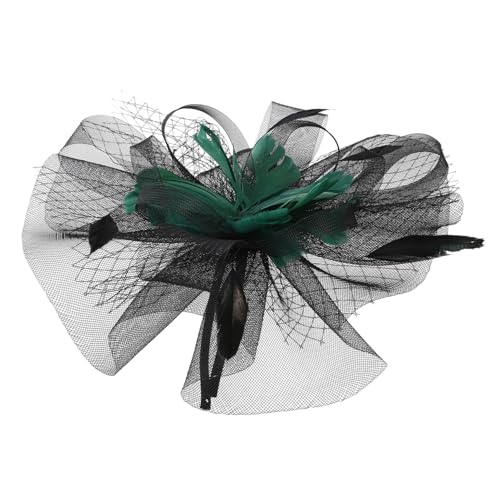 CANIGHT Stirnband Für Damen Mesh Fascinator Kopfschmuck Accessoire Für Party Hochzeit Geburtstag Cosplay Leicht Und Bequem von CANIGHT