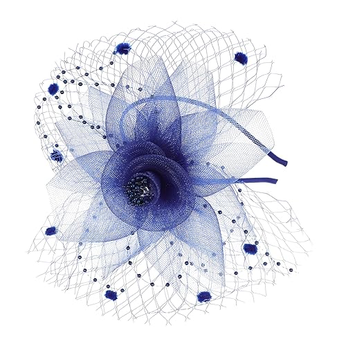 CANIGHT Netzkopfschmuck Für Damen Fascinator-stirnband Für Hochzeiten Und Tea Parties Modisches Kopfbedeckung Haar-accessoire Für Feierliche Anlässe von CANIGHT