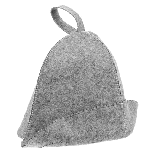 CANIGHT Motorhaube Banya-hut Duschhut Für Damen Haarloser Hut Vaporarium-hut Nachtmütze Badezimmer-duschhut Für Frauen Badehut Für Den Haushalt Saunahut Tragbare Saunahüte Grey Gefühlt von CANIGHT