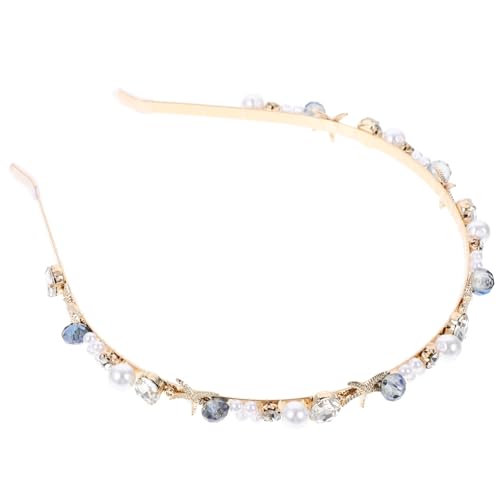 CANIGHT Womens Headband Für Hochzeiten Elegante Haarband Mit Perlen Und Muscheln Stilvolles Accessoire Für Mädchen Und Damen Für Geburtstage Und Besondere Anlässe von CANIGHT