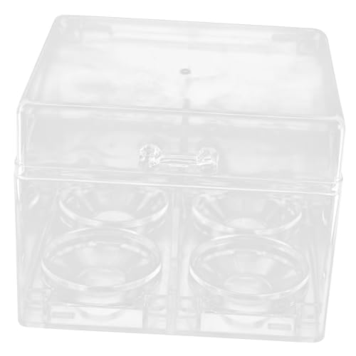 CANIGHT Make-up-schwamm-aufbewahrungsboxen Multi-grid- Eleganter Desktop-organizer-fall von CANIGHT