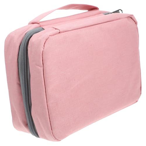 CANIGHT Reise Kosmetiktasche Mit Trennfächern Stilvolle Organizer-Tasche Für Damen Optimale Aufbewahrung Für Toilettenartikel Und Make-up Für Unterwegs von CANIGHT