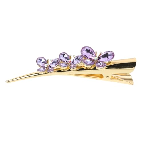 CANIGHT Rhinestone Haarklammer Mit Schmetterlingsdesign Funkelnde Haarspange Für Frauen Und Mädchen Für Hochzeiten Partys Und Alltag Sicheres Haltesystem Farbton von CANIGHT