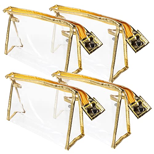 CANIGHT Transparente Kosmetiktasche Make-up-Aufbewahrungstasche Reise-kulturtasche Mit Reißverschluss Tragbar Für Damen Geeignet Für Kosmetikprodukte von CANIGHT