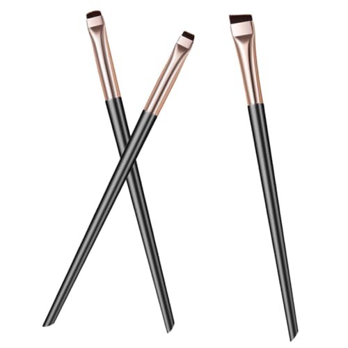 CANIGHT Satz Mit Abgewinkeltem Eyeliner-pinsel Augenbrauenpinsel Professionelle Schönheitskosmetik-tools Für Augen-make-up Concealer-tool Eyeliner-tool von CANIGHT