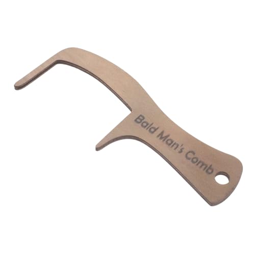 CANIGHT Scalp Messenger Bürste Für Männer Mit Glatze Handgefertigt Kamm Für Männer Mit Glatze Lockiger Haarkamm Werkzeug Zur Haarlinienformung von CANIGHT