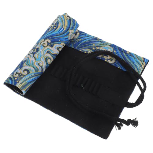 CANIGHT Schreibwaren Bleistifttasche Für Künstlerbedarf Stiftetasche Buntstifte-rolltasche Canvas-Tasche Organizer Schule Kunst Handwerk von CANIGHT