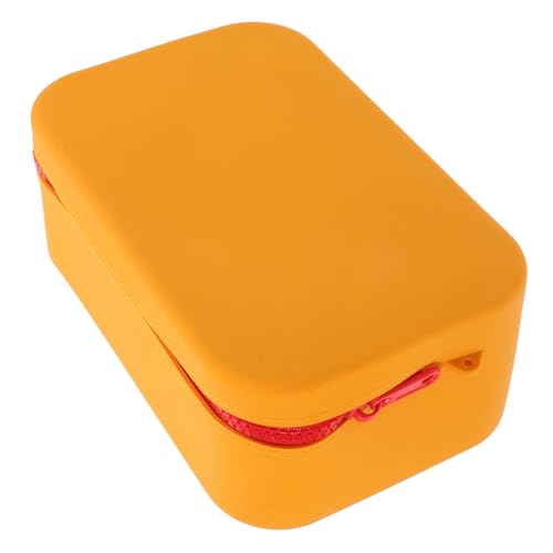 CANIGHT Silikon-Make-up-Tasche Reise-kulturtasche Make-up-Pinsel-Organizer Mit Großer Kapazität Robuste Kosmetiktasche Mit Reißverschluss von CANIGHT