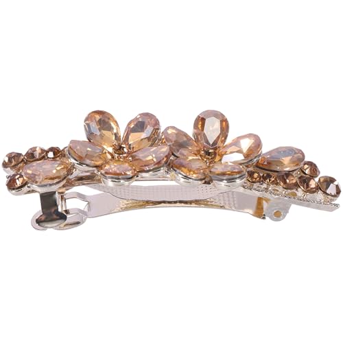 CANIGHT Haarspange Mit Strassblume Frühlingshaarspange Elegante Haar Accessoire Für Damen von CANIGHT