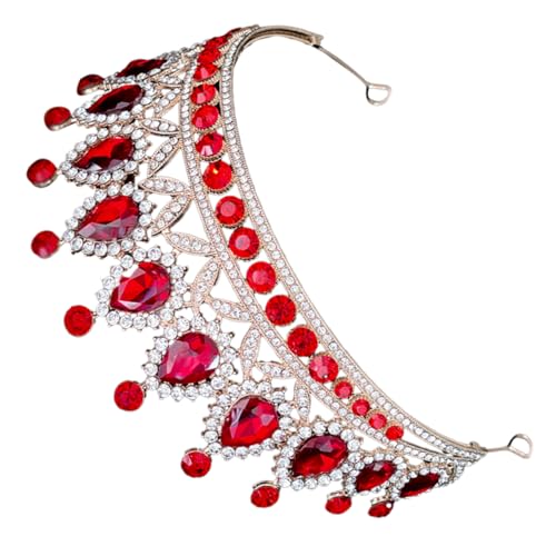 CANIGHT Tiara Stirnbänder Für Hochzeit Festzug Strass-kopfschmuck Geburtstagsparty Abschlussball-krone von CANIGHT