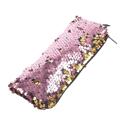 CANIGHT Große Damen Kosmetiktasche Mit Reißverschluss Pailletten-Design Reisetasche Kulturbeutel Für Make-up Aufbewahrung von CANIGHT