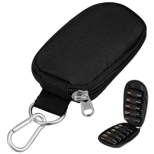 CANIGHT Tragetasche Für Ätherische Öle Organizer Für Flaschen à Design Kompakt Und Robust Für Reisen Und Zuhause Schwarze Aufbewahrungstasche Mit Klarer Innenausstattung von CANIGHT