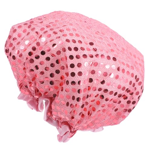 CANIGHT Duschhaube Für Damen Elastischer Haar-schutz-hut Zum Duschen Hält Lange Haare Trocken Als Zubehör Für Badeprozeduren von CANIGHT