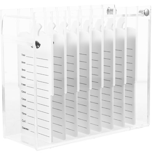 CANIGHT Wimpernetui Für Falsche Wimpern Make-up-wimpernhalter Kompakter Organizer Für Den Täglichen Gebrauch Auf Reisen von CANIGHT