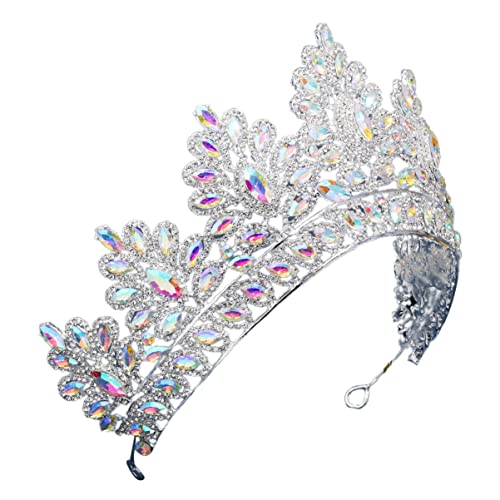 CANIGHT Krone Mit Strasssteinen Aus Legierung Elegante Kopfschmuck Für Braut Zarte Hochzeit Krone von CANIGHT