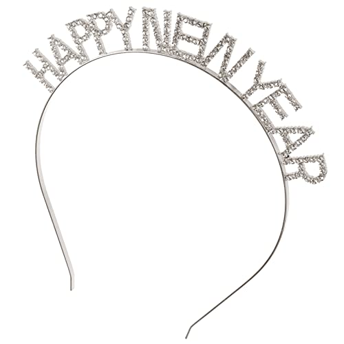 CANIGHT Neuer Titel Glitzerndes Haarband Für Neujahrsfeiern Stylisches Stirnband Mit Wasserstein-dekoration Bequem Und Tragbar Für Partys Und Festliche Anlässe von CANIGHT