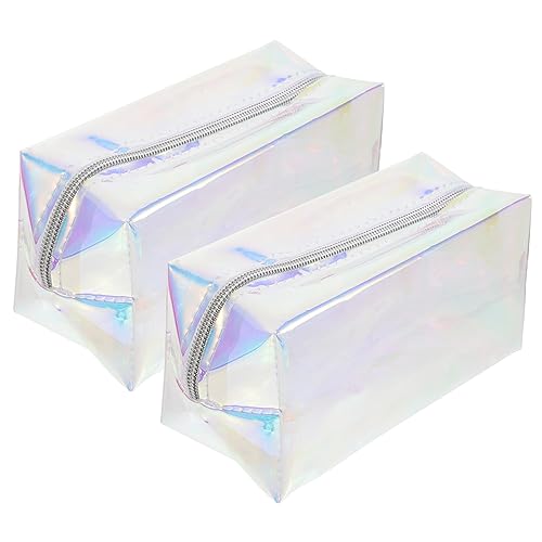 CANIGHT 2-teilige Damen-Kosmetiktasche Mit Reißverschluss Reise-kulturbeutel Aufbewahrungstasche Für Kosmetika Schreibwaren Schlüssel Und Kleinigkeiten Organizer Für Damen von CANIGHT