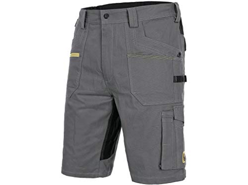 CXS Stretch - Herren Arbeitsshorts, Kurze Arbeitshose- Hochwertige, komfortable und atmungsaktive elastische Kurze Arbeitshose für Herren mit modernem Schnitt (48) von CANIS