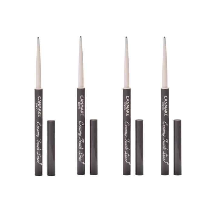 CANMAKE - Creamy Touch Liner - 0.08g - 03 Dark Brown (4ea) Set von CANMAKE