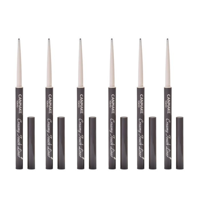 CANMAKE - Creamy Touch Liner - 0.08g - 03 Dark Brown (6ea) Set von CANMAKE
