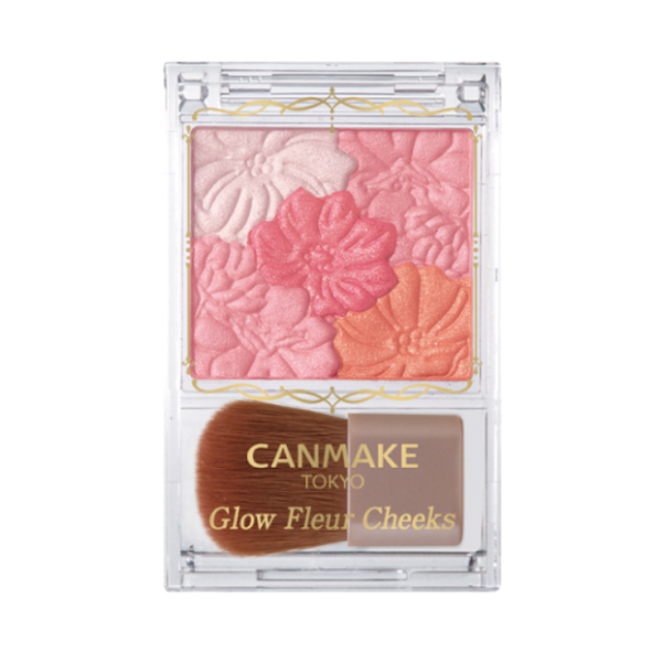 CANMAKE - Glow Fleur Cheeks - 6g - 02 Apricot Fleur von CANMAKE