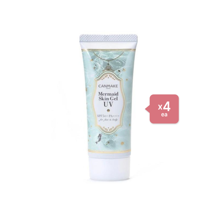 CANMAKE Mermaid Skin Gel UV (4ea) Set - C01 Mint von CANMAKE