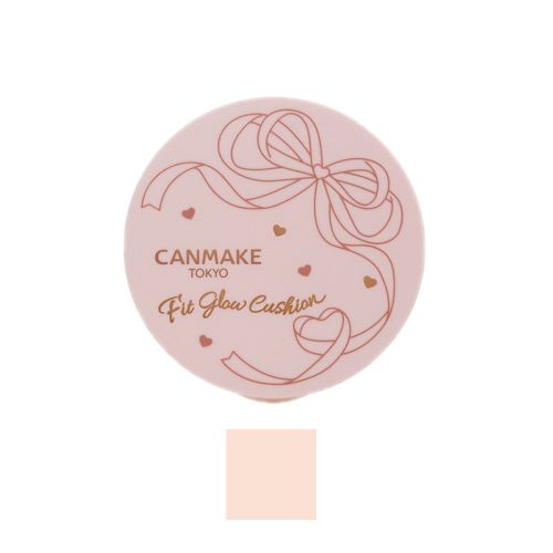 CANMAKE - Fit Glow Cushion SPF50+ PA+++ - 10g - 01 Light von CANMAKE