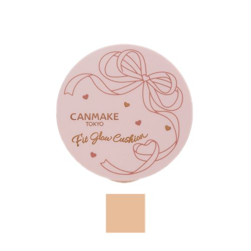 CANMAKE - Fit Glow Cushion SPF50+ PA+++ - 10g - 02 Natural von CANMAKE
