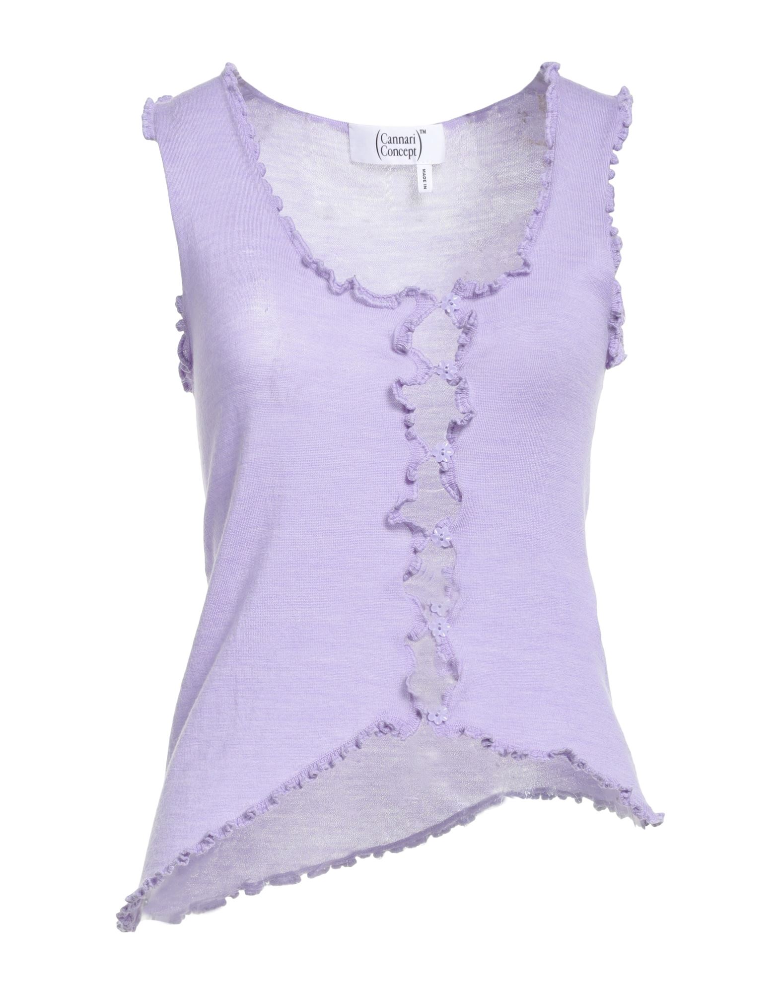 CANNARI CONCEPT Strickjacke Damen Lila von CANNARI CONCEPT