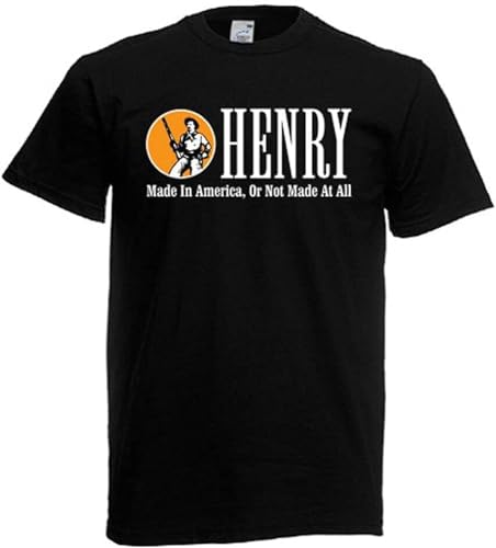 Henry Repeating Arms Logo Men's T-Shirt Black XXL Henry Repeating Arms Logo Men's T-Shirt Black XXL von CANOEING