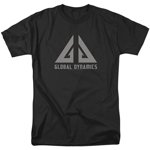 Men's Global Dynamics Logo T Shirt Unisex 100% Cotton Short-Sleeve T-Shirts Black L Men's Global Dynamics Logo T Shirt Unisex 100% Cotton Short-Sleeve T-Shirts Black L von CANOEING