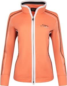 CANYON Funktionsjacken Damen Funktionsjacke Sweatjacke Light orange-White-Black 38 von CANYON