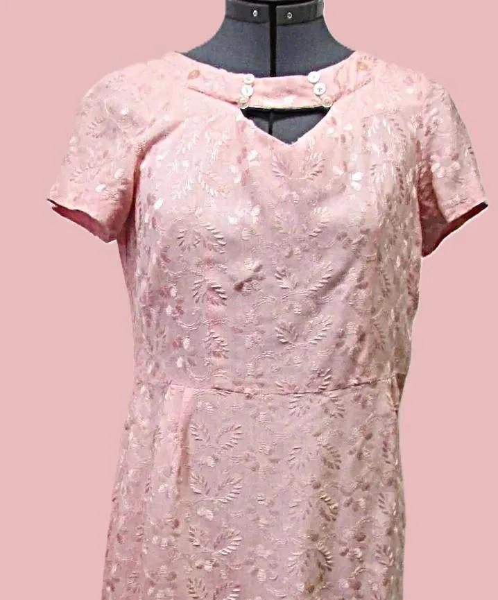 Vintage 1950Er 60Er Jahre Kleid Pink Gehrock Wiggle Dress Puritan Forever Young Label Mid Century Fashion Für Details Weiter Runterrollen von CAOLEiheartvintage