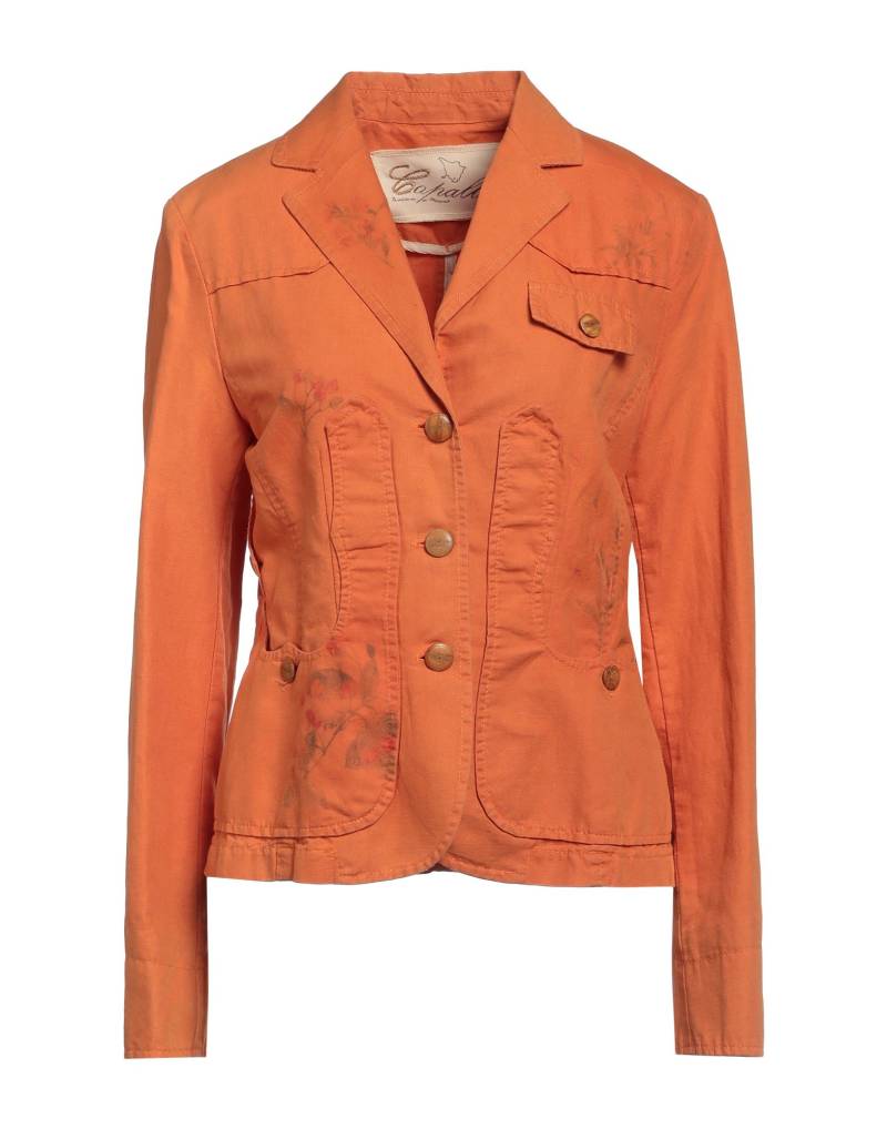CAPALBIO Jacke & Anorak Damen Orange von CAPALBIO