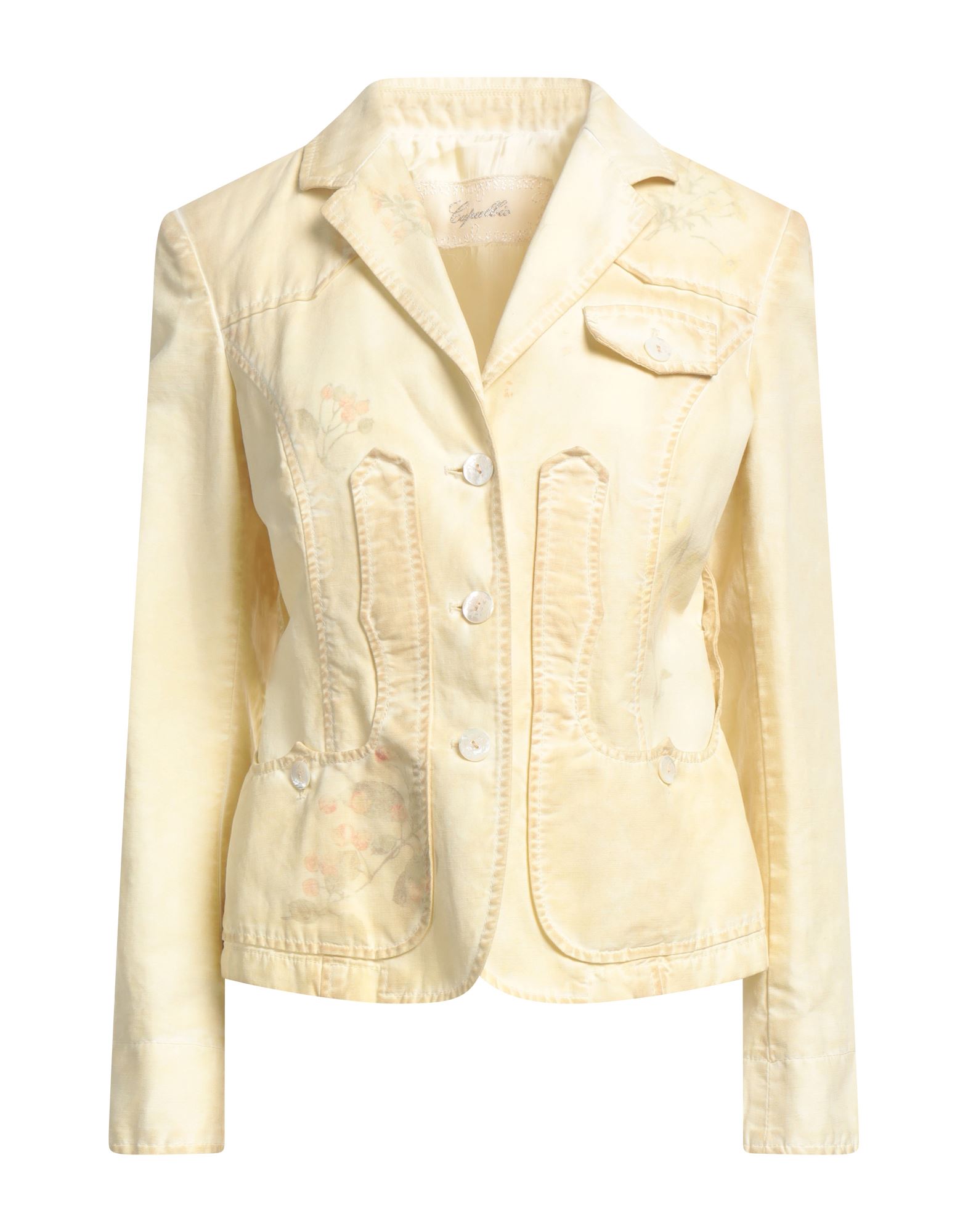 CAPALBIO Blazer Damen Hellgelb von CAPALBIO