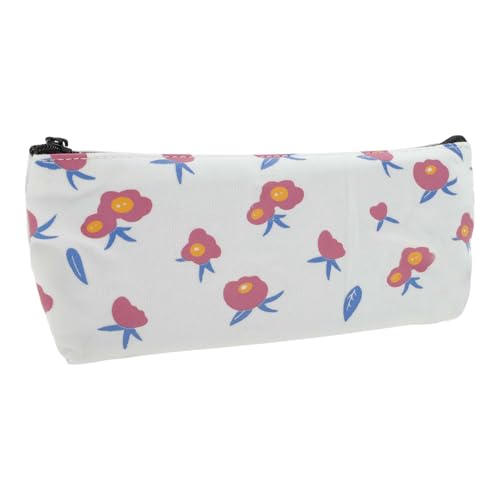 CAPASTEC Federmäppchen Blumenmuster Stifteetui Federmäppchen Organizer Tragbare Schreibtasche Für Büroorganizer Weiß CAPASTEC Federmäppchen Blumenmuster Stifteetui Federmäppchen Organizer Tragbare Schreibtasche Für Büroorganizer Weiß von CAPASTEC