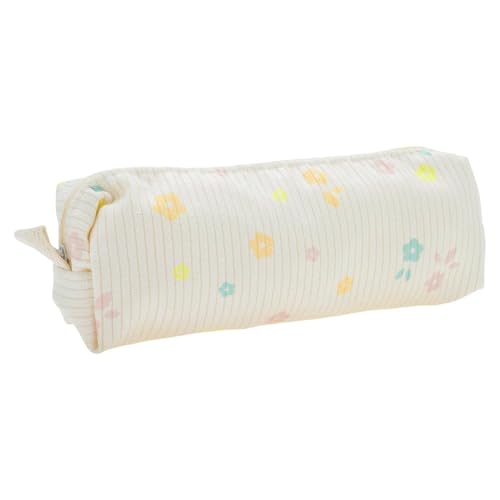 CAPASTEC Federmäppchen Blumenmuster Stifteetui Federmäppchen Organizer Tragbare Schreibwarentasche Für Büroorganizer Aprikose CAPASTEC Federmäppchen Blumenmuster Stifteetui Federmäppchen Organizer Tragbare Schreibwarentasche Für Büroorganizer Aprikose von CAPASTEC