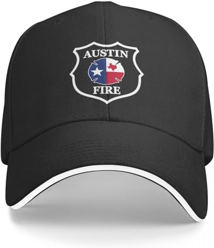 Baseballkappe Hip Hop Sonnenhut Austin Fire Logo 9-1-1:Lone Star Baseballkappe Westernhüte Herrenhut Damen von CAPHATMC