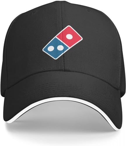 Baseballkappe Hip Hop Sonnenhut Domino's Pizza Logo Baseballkappe Fischerhut Gentleman Hut Neu in Hut Trucker Hüte für Männer Frauen von CAPHATMC