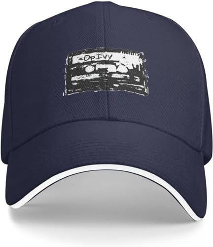 Baseballkappe Hip Hop Sonnenhut Operation Ivy Tape Baseballkappe Rave Snap Back Hut Damen Golfbekleidung Herren von CAPHATMC