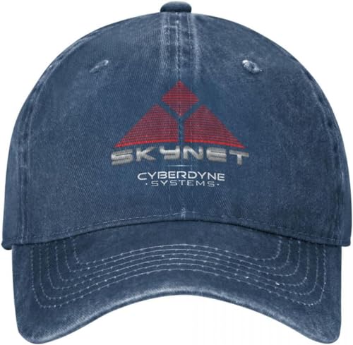 Baseballkappe Hip Hop Sonnenhut Skynet Cyberdyne Systems Unisex Baseballkappe Distressed Cotton Beanie Retro Style Snapback Outdoor Cap Geburtstagsgeschenk für Männer Frauen von CAPHATMC