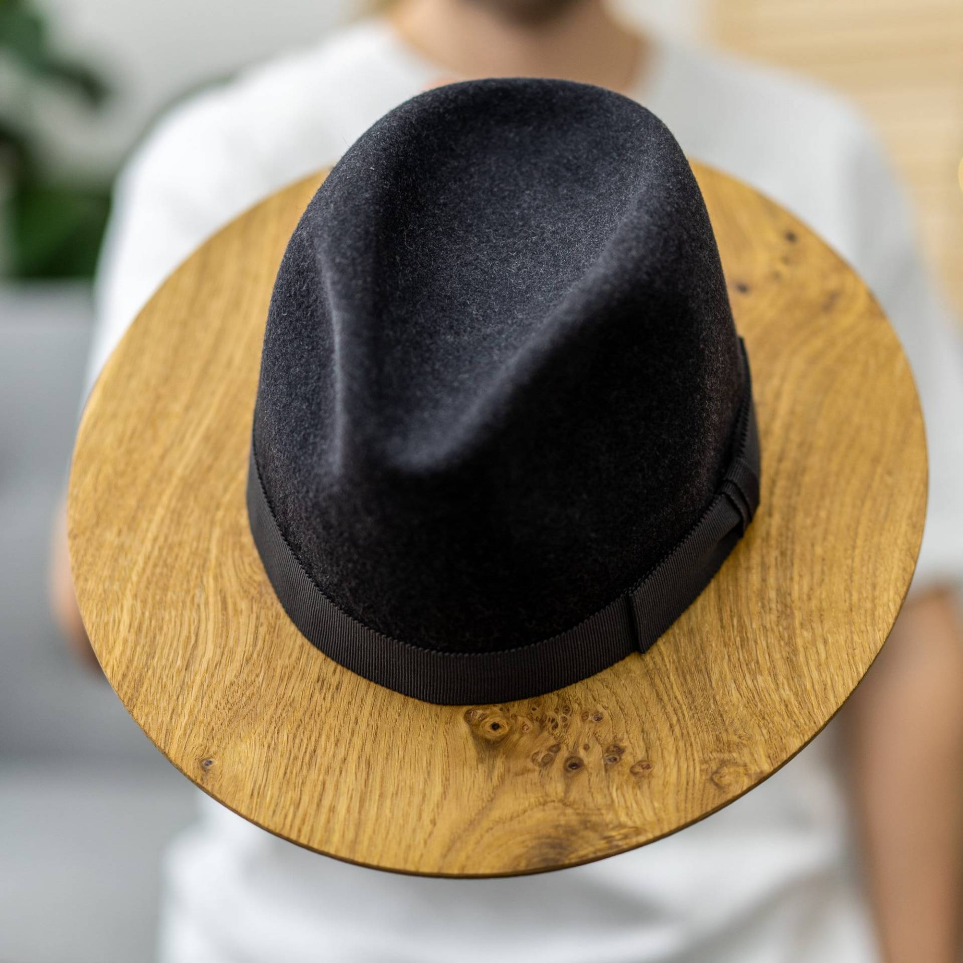 Hut, Fedora Für Männer, Frauen, Hut Mit Holzkrempe, Geschenk Frauen Hut, Fedora Für Männer, Frauen, Hut Mit Holzkrempe, Geschenk Frauen von CAPICA