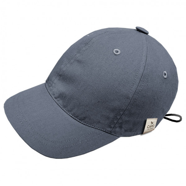 CAPO - Canvas Baseball Cap - Cap Gr S/M grau/blau von CAPO