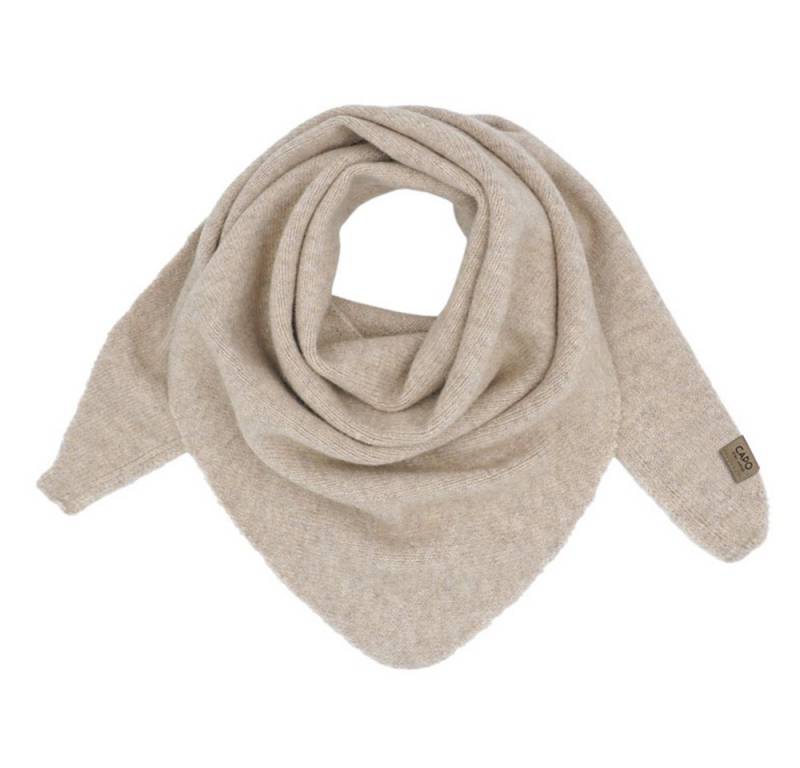 CAPO Dreieckstuch, dezente Melange-Optik, weich, wärmend von CAPO